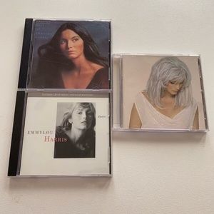 Emmylou Harris Duets / Profile Best Of / Stumble Into Grace CD Like New Tested
